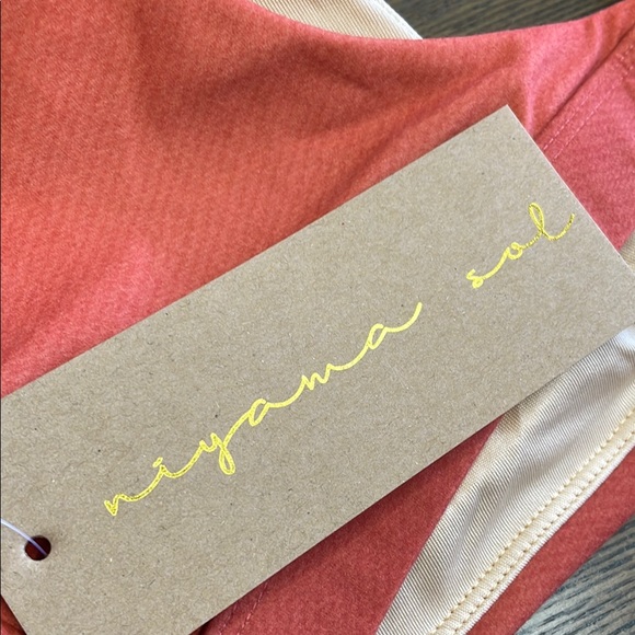 Niyama Sol Knotty Bra, Retro Red, L/XL - Picture 9 of 13